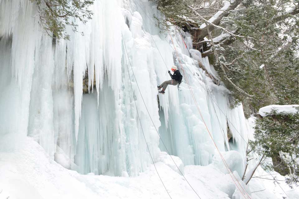 Michigan Ice Fest: An Ice Climber's Paradise - Marquette Magazine